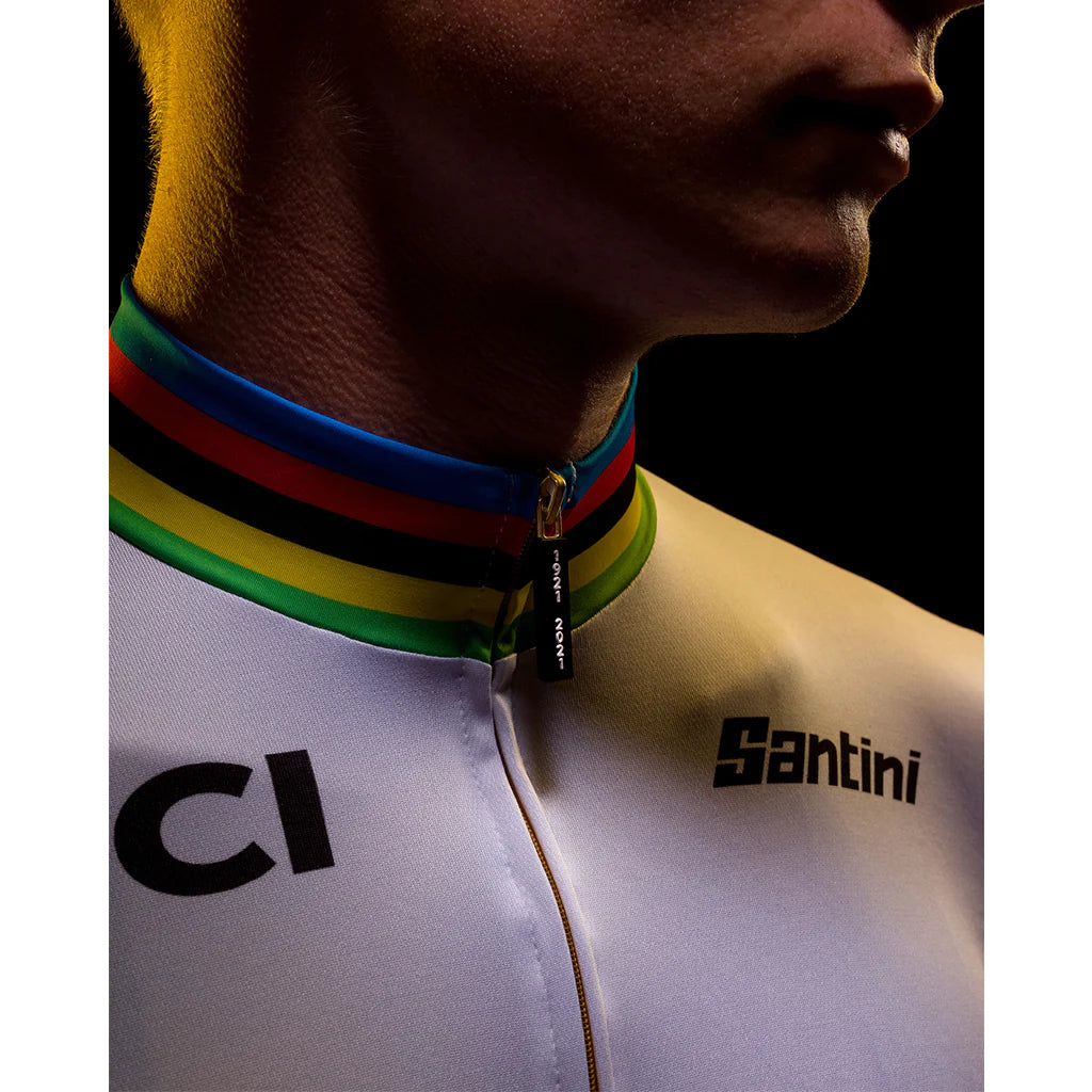 SANTINI UCI 100 YEARS LIMITED EDITION GOLD JERSEY