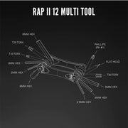 LEZYNE RAP II 12 MULTITOOL