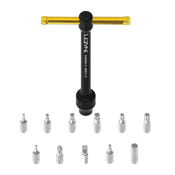 LEZYNE TORQUE DRIVE-TORQUE WRENCH SET (2-10 NM)