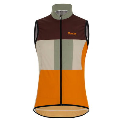 SANTINI NEBULA TERRANOVA GRAVEL WIND VEST