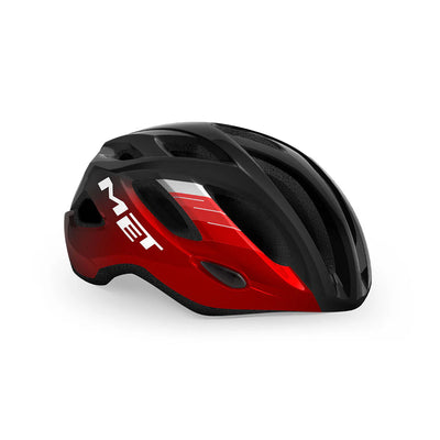 MET IDOLO CE HELMET - BLACK RED METALLIC