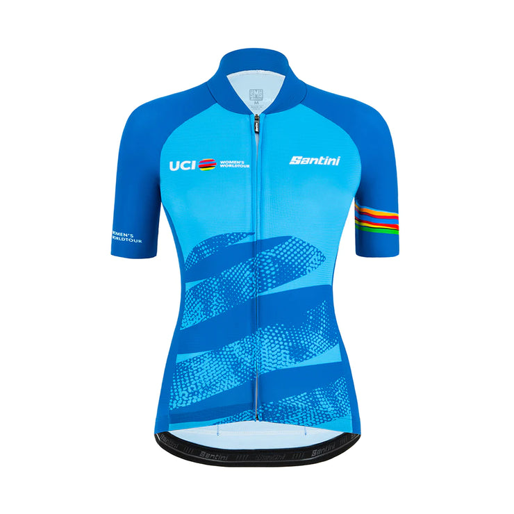 SANTINI WOMAN UCI WORLD TOUR JERSEY - BLUE