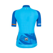 SANTINI WOMAN UCI WORLD TOUR JERSEY - BLUE