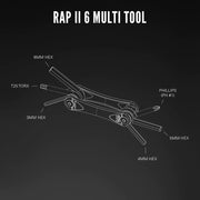 LEZYNE RAP II 6 MULTITOOL