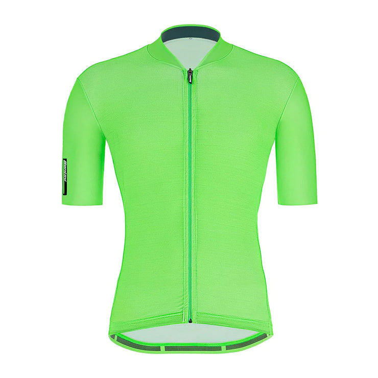 SANTINI COLORE JERSEY - FLUO GREEN