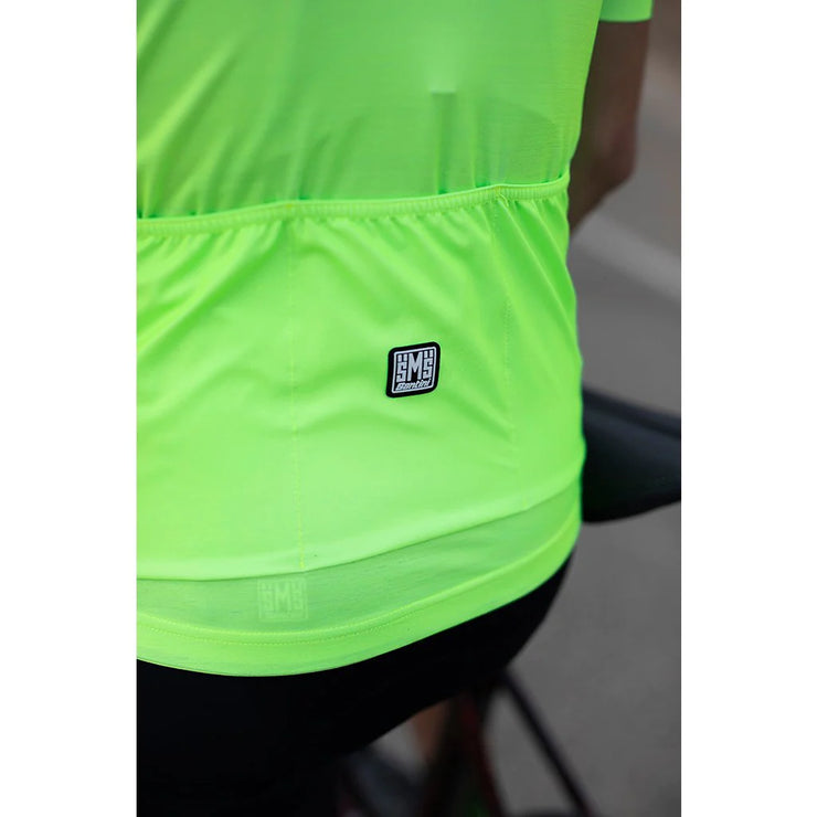 SANTINI COLORE JERSEY - FLUO GREEN