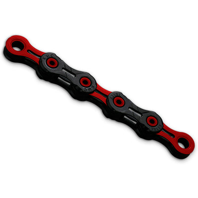 KMC DLC 12 SPEED CHAIN (BLACK/RED)