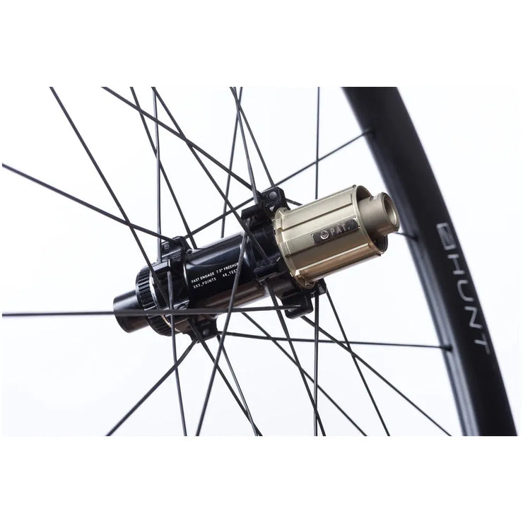 HUNT 50 CARBON AERO DISC WHEELSET - SHIMANO