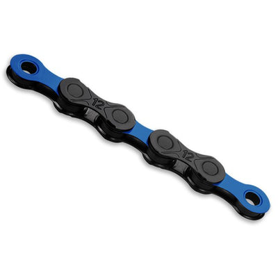 KMC DLC 12 SPEED CHAIN (BLACK/BLUE)