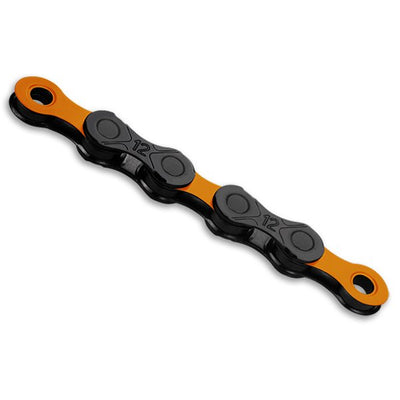 KMC DLC 12 SPEED CHAIN (BLACK/ORANGE)
