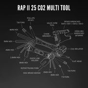 LEZYNE RAP II 13 TUBELESS MULTITOOL