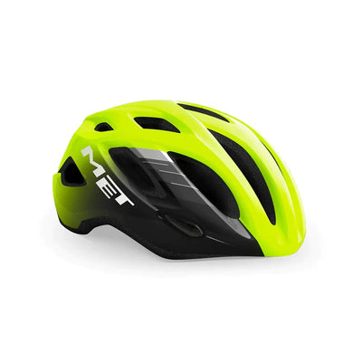 MET IDOLO CE HELMET - FLUO YELLOW BLACK | GLOSSY