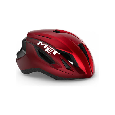 MET STRALE HELMET - RED METALLIC