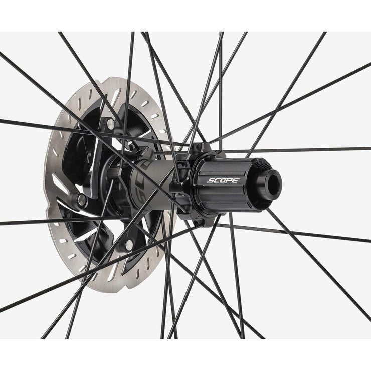 SCOPE S5 AERO CARBON TUBELESS DISC BRAKE WHEEL - SHIMANO/SRAM