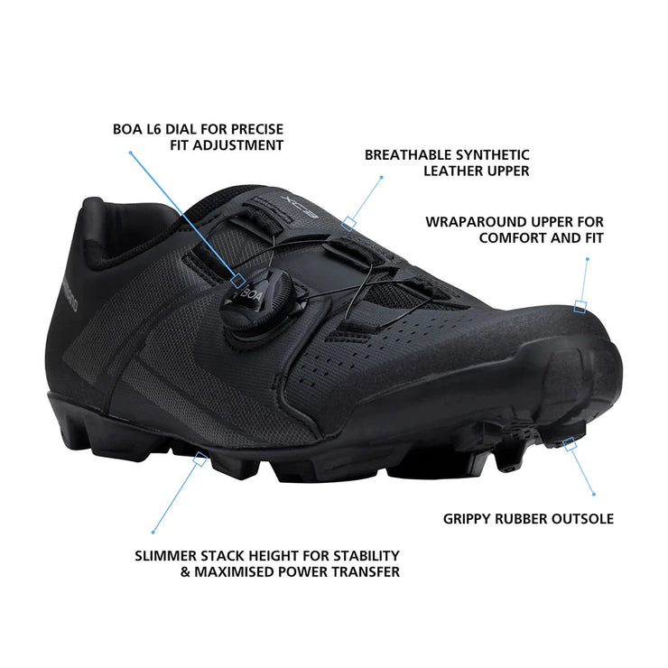 SHIMANO SH-XC300 WIDE CYCLING SHOES