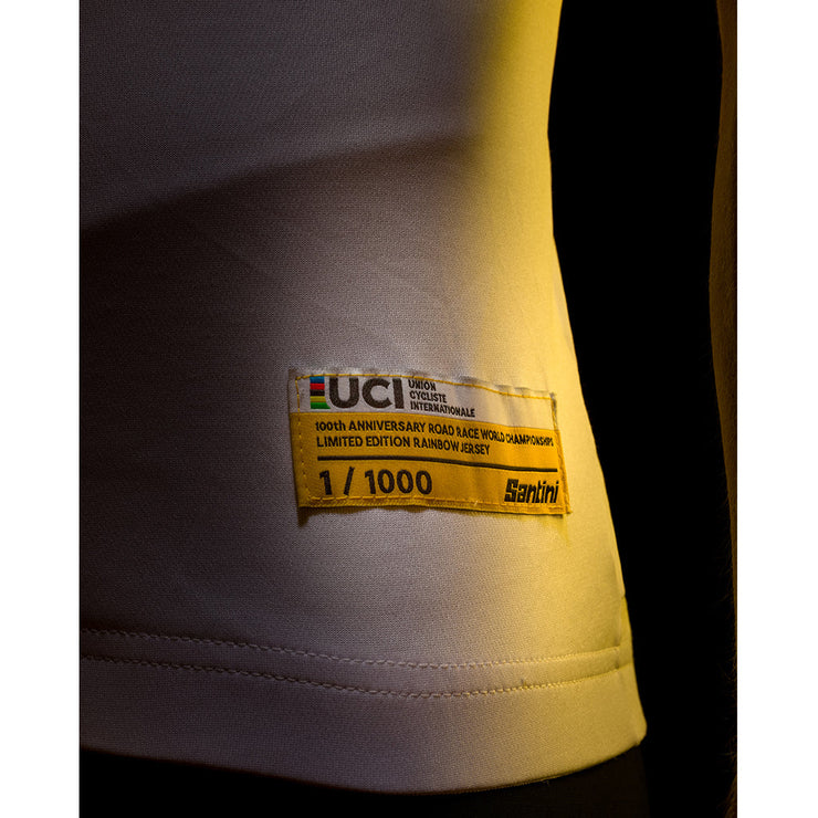 SANTINI UCI 100 YEARS LIMITED EDITION GOLD JERSEY